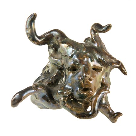Lucio Fontana (Rosario Di Santa Fé 1899 - Comabbio 1968) - "Testa di Medusa"...