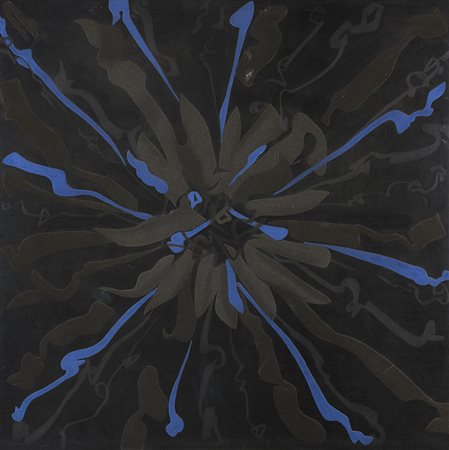 Agostino Ferrari (Milano 1938) - "Evento Esplosione" 1987 acrilico e sabbia...