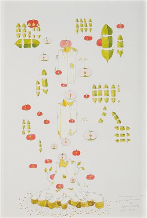 Gianfranco Baruchello (Livorno 1924) - "Skizo corpus philosophica" 1974...