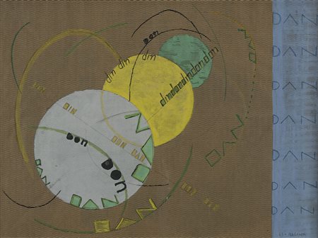 Regina racchi (Mede Lomellina 1894 - Milano 1974) - "Senza titolo" 1963...