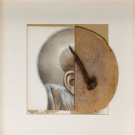 Daniel Spoerri (Galati 1930) - "Senza titolo" 1999 tecnica mista e collage di...