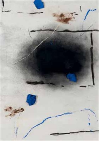 Marco Gastini Torino 1938 Senza titolo, 2003 tecnica mista su carta di riso,...