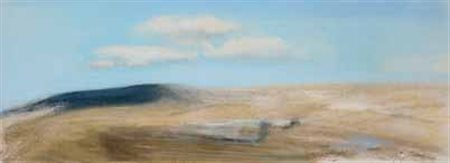 Piero Guccione Scicli, Ragusa 1935 Ombre sugl’Iblei, 1989 pastello su carta,...