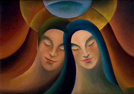 Thayaht Firenze 1893 – Pietrasanta, Lucca 1959 Il sonno, 1921 olio su...