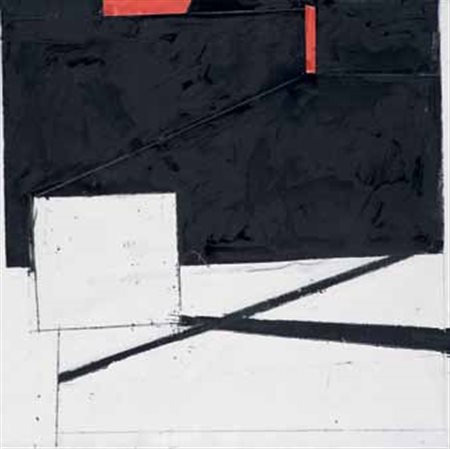 Gianfranco Pardi Milano 1933 – 2012 Cinema, 1986 olio, smalto e collage su...