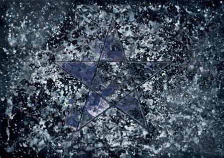 Gilberto Zorio Andorno Micca, Biella 1944 Stella con fosforo, 2004 tecnica...