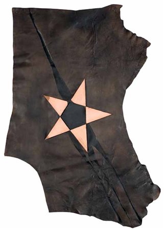 Gilberto Zorio Andorno Micca, Biella 1944 Stella di rame su pelle, 2005...