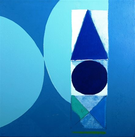 FUSI WALTER (Udine 1924) "Senza titolo" 1994 Olio su tela cm. H: 50.00 L:...