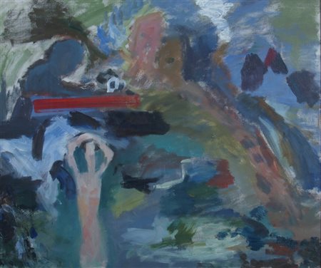 TRECCANI ERNESTO (Milano 1920 - Milano 2009) "Studio per una composizione"...