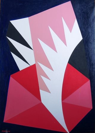 MAZZON GALLIANO (Camisano Vicentino 1896 - Milano 1978) "Emblema rituale"...