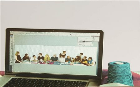 MICHELANGELO PISTOLETTO 1933 " Prima scena - Miniatura ", 2009 Serigrafia su...