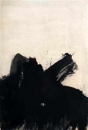 TSAI HSIA LING 1936 Senza titolo, anni 50 Olio su tela, cm. 100 x 70 Firmato...