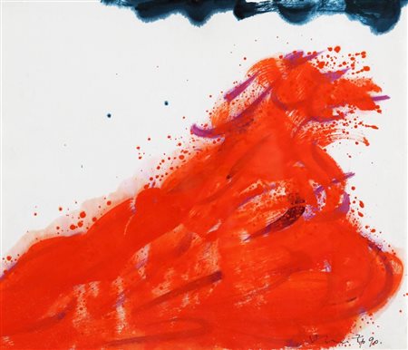 HSIAO CHIN 1935 " La resurrezione della Cina - 41 ", 1990 Acrilico su carta,...