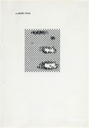 JIRI KOLAR 1914 - 2002 " Le quatrième poème du silence ", 1959/64...