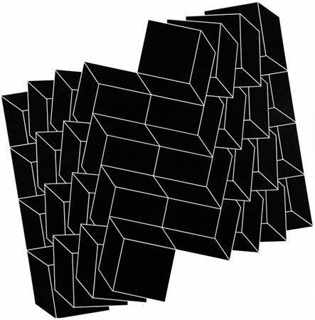 FRANCO GRIGNANI 1908 - 1999 " Psicoplastica 187 ", 1968 Acrilico su cartone...