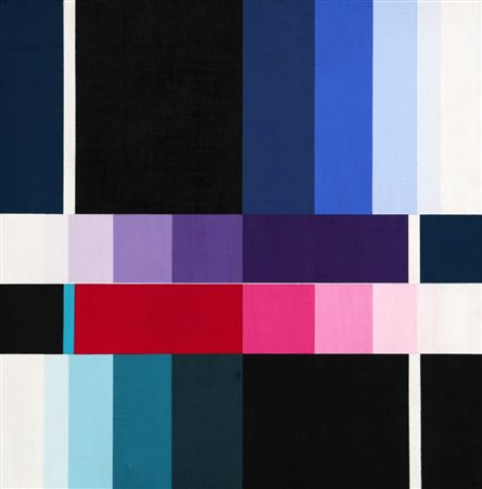 OSWALDO SUBERO 1934 " Degradaciòn del Color n. 315 ", 1987 Acrilico su...