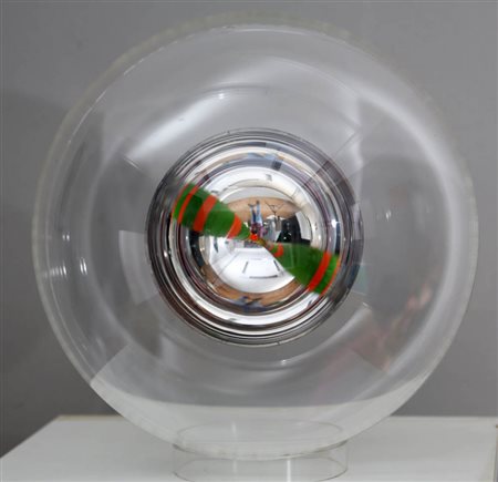 FRANCO COSTALONGA 1933 " PU78B ", 1978 Assemblaggio, sfera in plexiglass con...