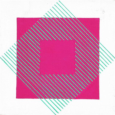 MARIO BALLOCCO 1913 - 2008 " Effetti di assimilazione cromatica ", 1970/76...