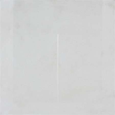 GIANFRANCO ZAPPETTINI 1939 " Superficie acrilica 142 ", 1974 Acrilico su...