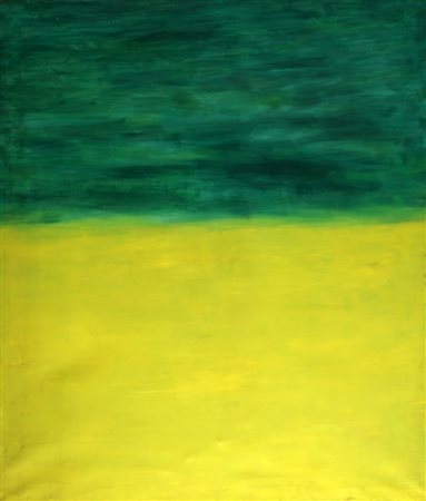 GINO MELONI 1905 - 1989 Senza titolo, 1960 Olio su tela, cm. 140 x 120...