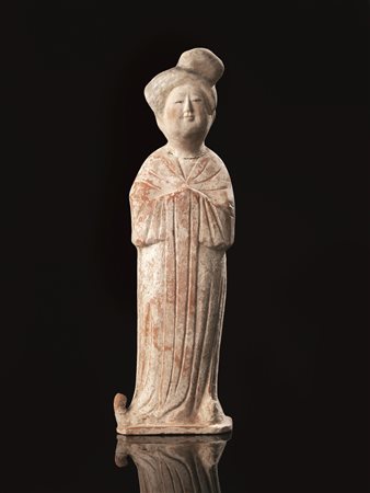 FAT LADY, CINA, DINASTIA TANGin terracotta alt. cm 37&nbsp;Chinese Tang...