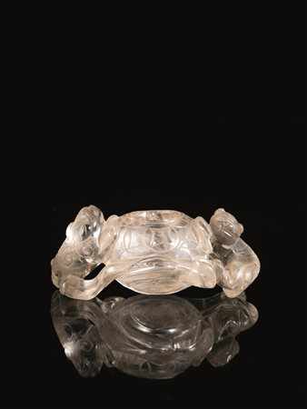 SCIACQUA-PENNELLI, CINA, DINASTIA QING, SEC. XIXin cristallo di rocca,...