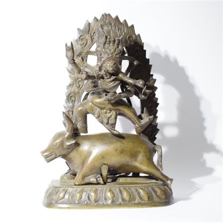 A large Tibetan VajraBhairava