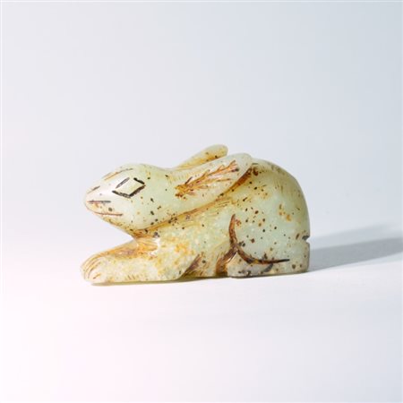 A Chinese jade rabbit