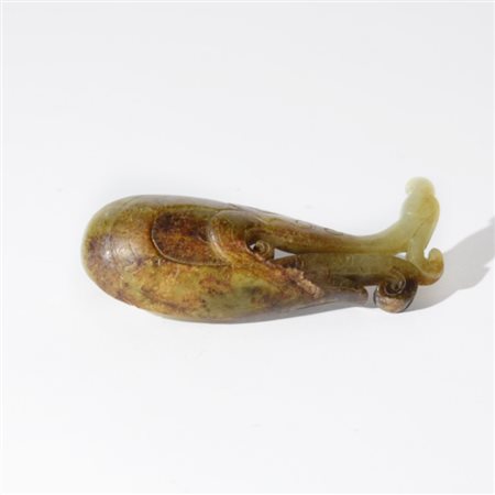 A fine Chinese jade belt hook