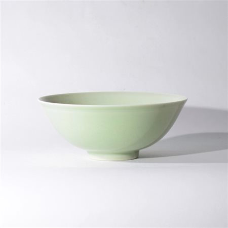 A Chinese celadon anhua bowl