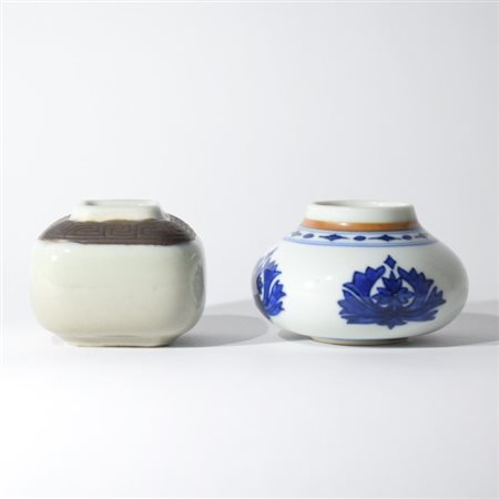 Two Chinese water droppers