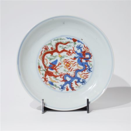 A Chinese Wucai dish