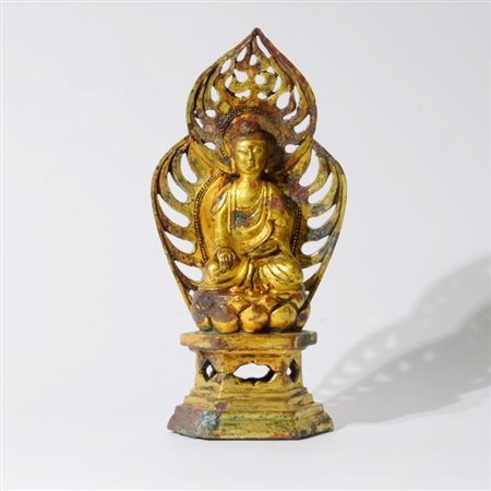 A fine Chinese seated Buddha