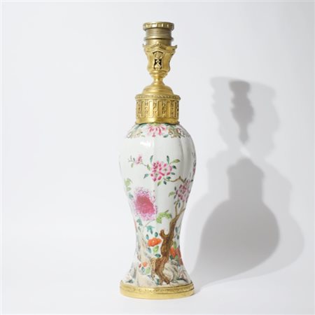 A Chinese Famille Rose vase