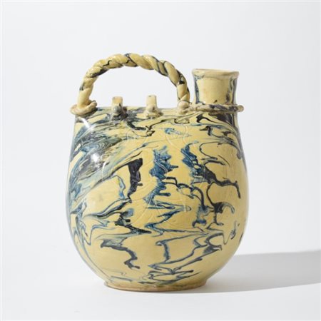 A Chinese pottery ewer