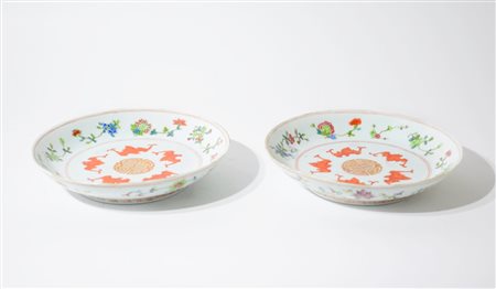 Two Chinese auspicious dishes