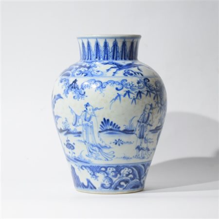 A small Chinese jar