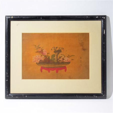A fine Chinese tempera painting