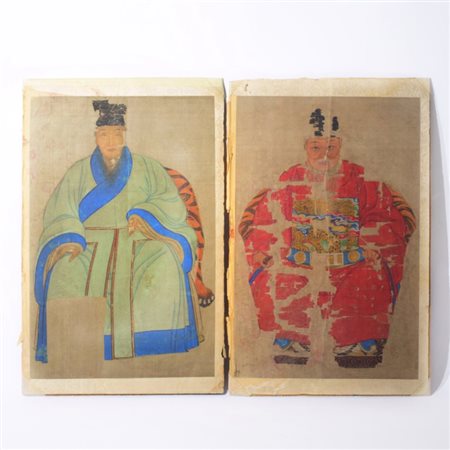Two Chinese portraits