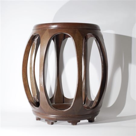 A Chinese wooden stool