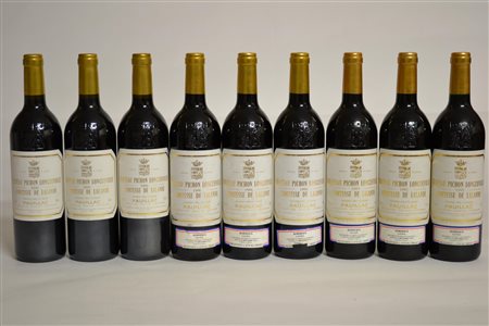 Ch&acirc;teau Pichon Longueville Comtesse de Lalande2000 - 3 bt1996 - 3...