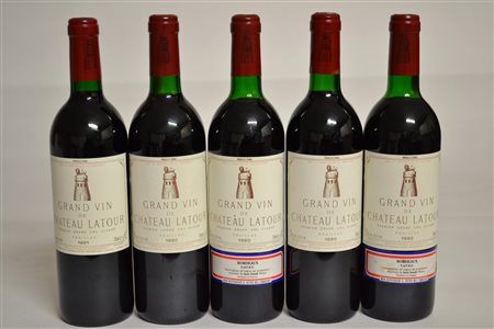 Ch&acirc;teau Latour1991 - 1 bt 1990 - 4 bt5 btE&nbsp;