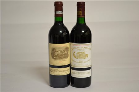 Selezione Bordeaux 1990Ch&acirc;teau Margaux - 1 btCh&acirc;teau Lafite...
