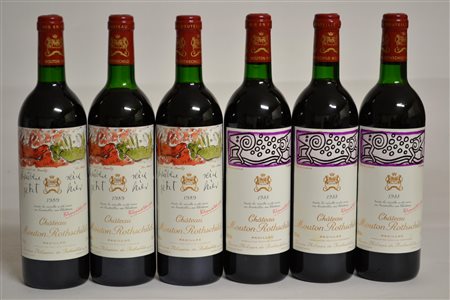 Ch&acirc;teau Mouton Rothschild1989 - 3 bt1988 - 3 bt6 btE&nbsp;