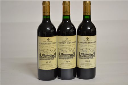 Ch&acirc;teau La Mission Haut-Brion 19893 btEEtichette lievemente...