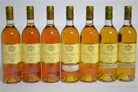 Ch&acirc;teau Suduiraut1989 - 3 bt1988 - 2 bt1986 - 2 bt7 btEEtichette...