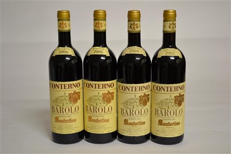 Barolo Monfortino Riserva Giacomo Conterno 2006 - 2 bt 2004 - 1 bt 2002 - 1...