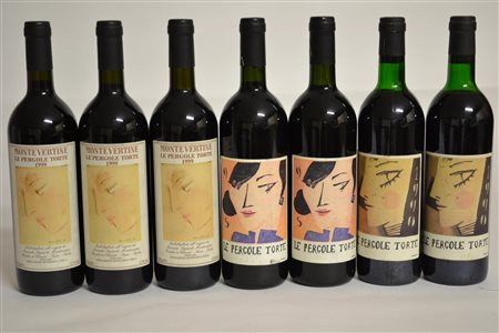 Le Pergole Torte Montevertine 1999 - 3 bt 1995 - 2 bt 1990 - 2 bt 7 bt E &nbsp;