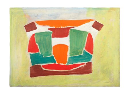 GIOVANNI CIANGOTTINI (Umbertide 1912 - Bologna 1998) “Senza titolo”, 1969....