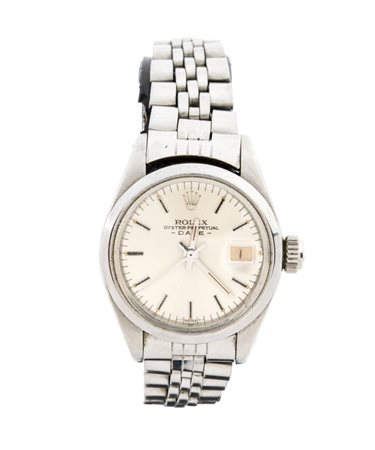 ROLEX Orologio Lady in acciaio 1973-74 con cassa e bracciale Jabilee in...